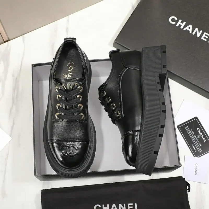 chanel cuir chaussures pour femme s_1266ab6